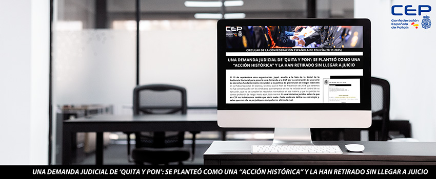 UNA DEMANDA JUDICIAL DE QUITA Y PON: SE PLANTE COMO UNA ACCIN HISTRICA Y LA HAN RETIRADO SIN LLEGAR A JUICIO