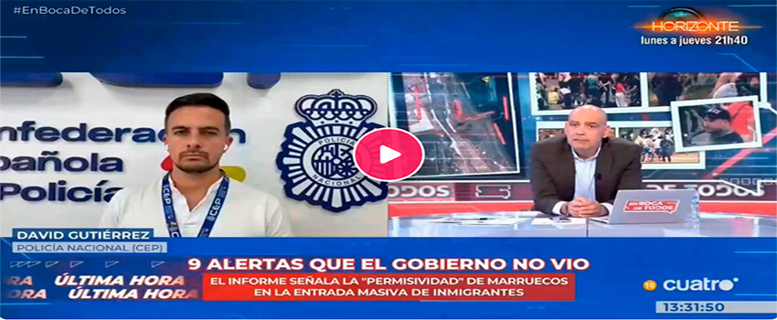 HAY UNA REALIDAD QUE NADIE VA A TUMBAR, POR MUCHO QUE ALGUNO INTENTE DESACREDITAR INFORMES POLICIALES, EN PLAN INSPECTOR GADGET DEL TODO A CIEN