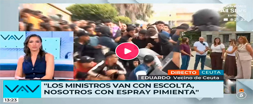 EN CEUTA NO HAY NORMALIDAD. HAY INSEGURIDAD. HAY MIEDO ENTRE LOS VECINOS. HAY M�S DELINCUENCIA (Y M�S VIOLACIONES).