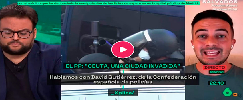 AYER NOCHE TUVIMOS QUE EXPLICAR A DOS �ESPECIALISTAS� DE PLAT� TELEVISIVO QUE LOS POLIC�AS NO SOMOS CIUDADANOS DE SEGUNDA Y QUE CLARO QUE PODEMOS, DEBEMOS Y QUEREMOS OPINAR SOBRE TODO LO QUE TENGA QUE VER CON NUESTRO TRABAJO